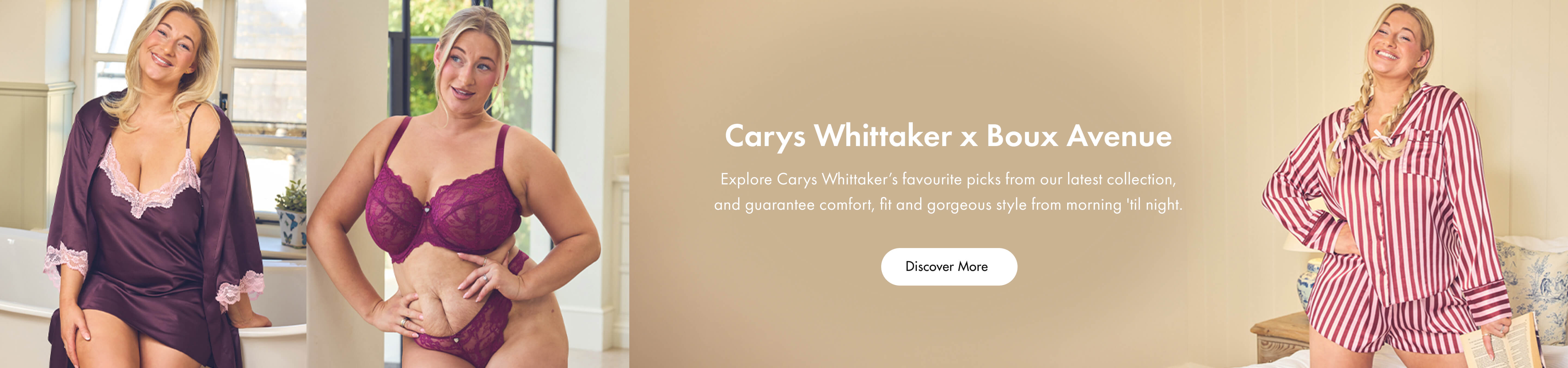 Carys Whittaker X Boux Avenue Edit- Shop Now